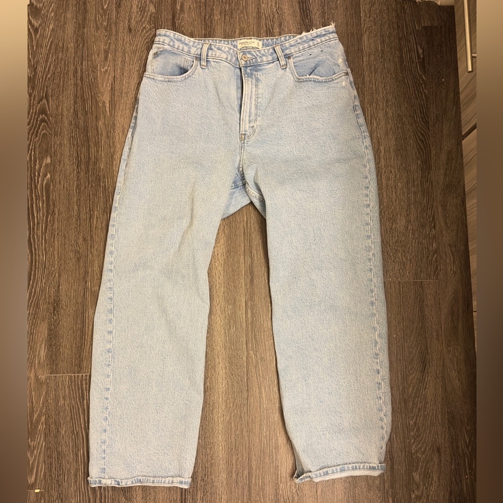 Abercrombie & Fitch The 90s Relaxed Jean High Rise Curve Love